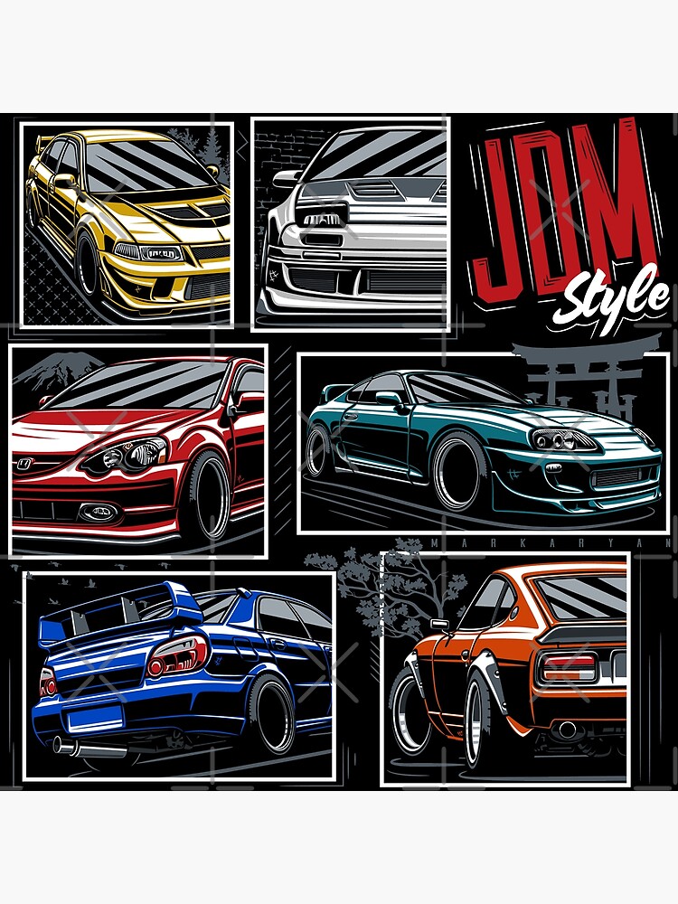 "JDM Style" Poster for Sale by OlegMarkaryan Redbubble
