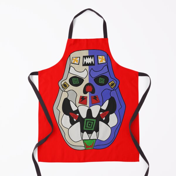 Item preview, Ork Kandy Skull 2 - The Lucky Blue Half - On Red designed and sold by SolarCross.
