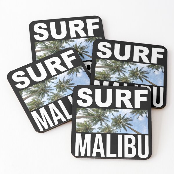 Item preview, Surf Malibu Palm Trees  designed and sold by CaptainWoodys.
