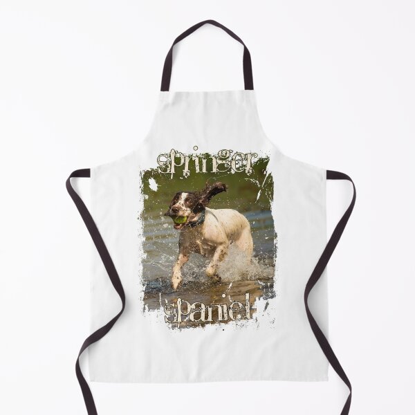 Artikelvorschau, Cooler englischer Springer Spaniel Welpe im Wasserfoto entworfen und verkauft von bdws.