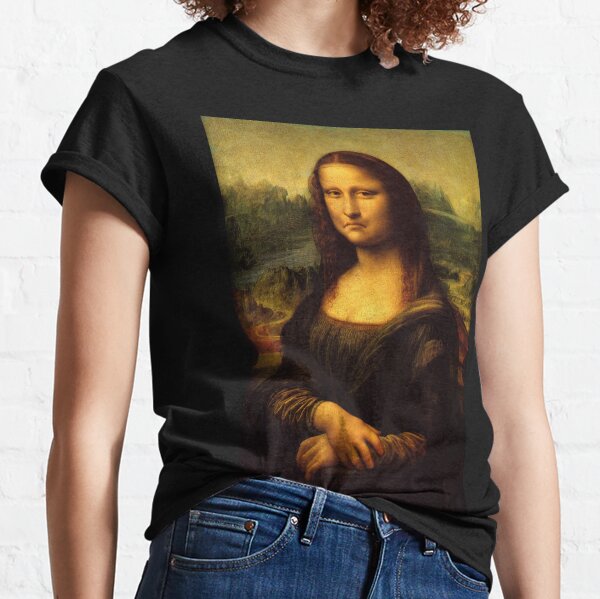 Funny Mona Lisa Nipple Pinch Classical Renaissance Medieval Art Parody  Lesbian LGBTQ Gay Interest Pop Cotton Unisex Tee T-shirt -  Singapore