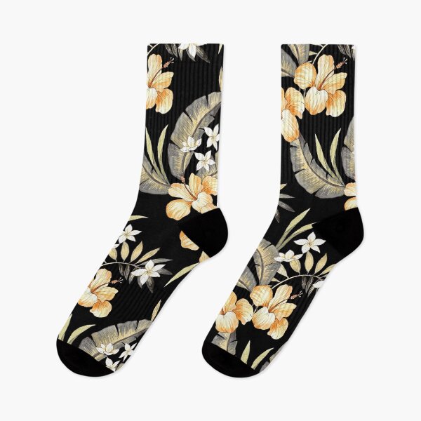 Item preview, Summer Tropical Print with a dark background Edit designed and sold by Silvia  Ospina.