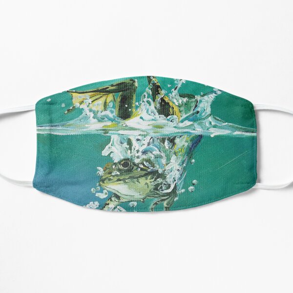 Frog Splash Flat Mask