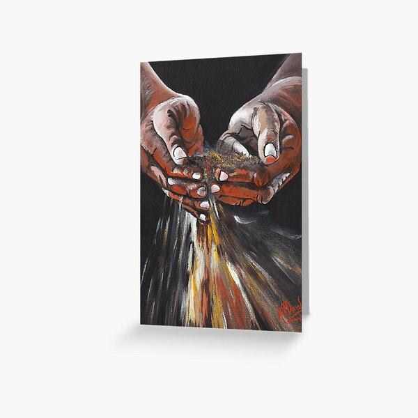 The Drying Land Greeting Card