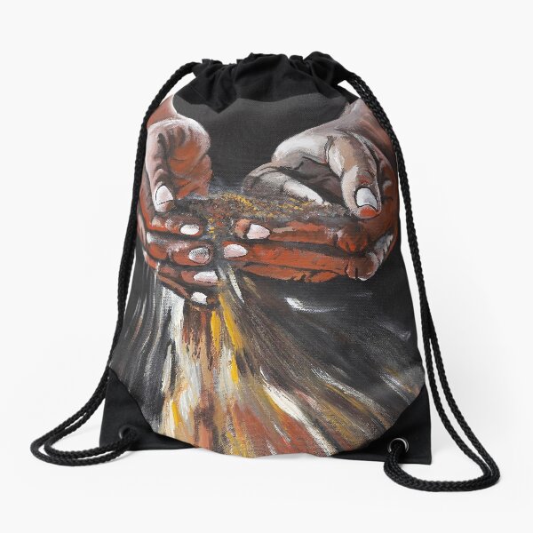 The Drying Land Drawstring Bag