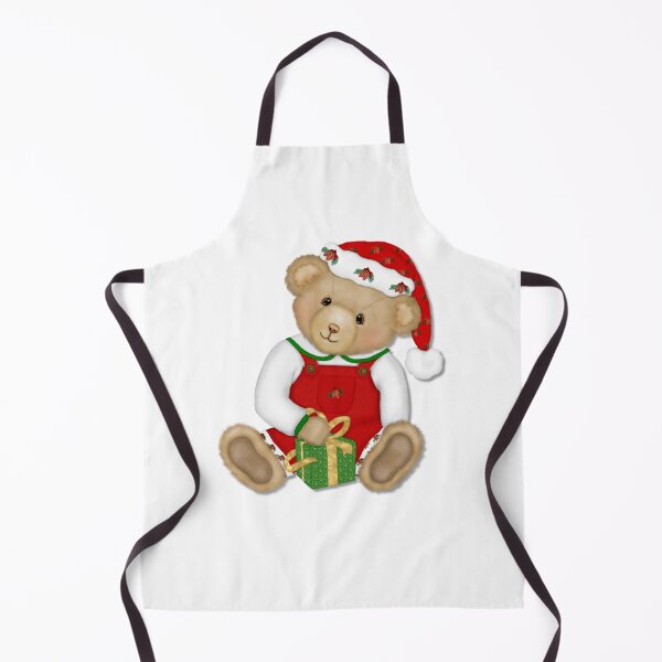 Artikelvorschau, Teddy Bear Boy Beary Merry Christmas entworfen und verkauft von SpiceTree.