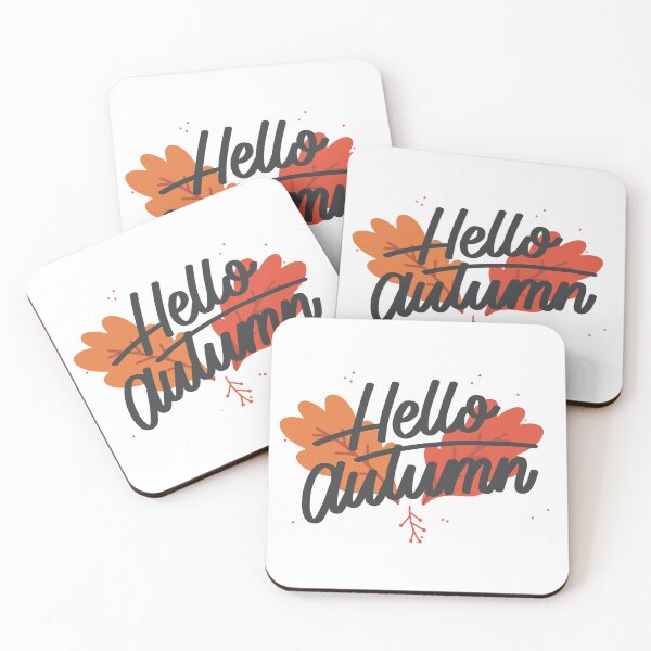 Item preview, Hello Autumn Cute Typography Design  designed and sold by anabear-art.