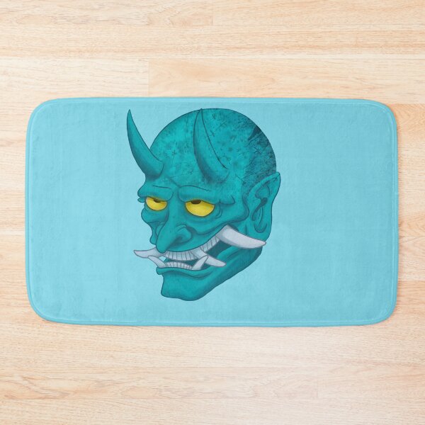 Item preview, Japanese Style Skull in Dark Blue designed and sold by tonylamfood.