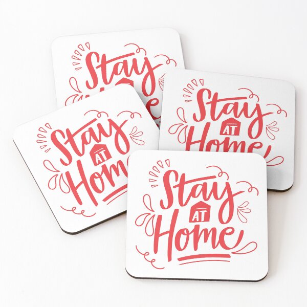 Item preview, stay at home designed and sold by LynksArts.