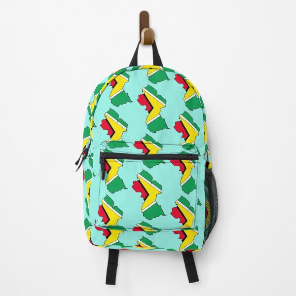 Item preview, Guyana Map With Guyana Flag designed and sold by Havocgirl.