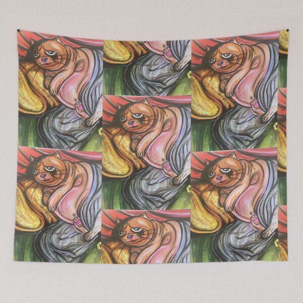 Item preview, Decadent cat designed and sold by IvaBogdanovic.