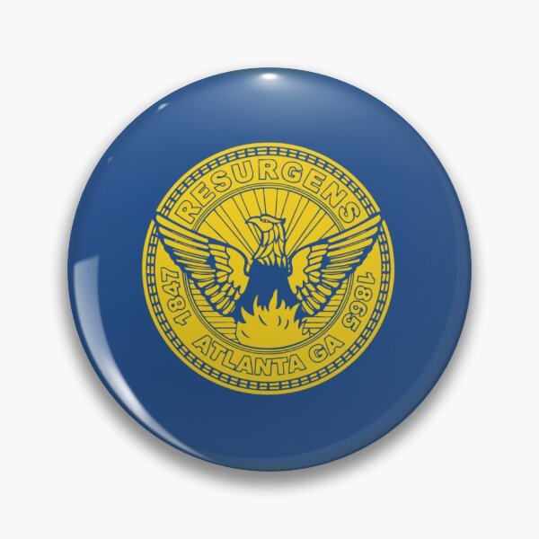 Item preview, Atlanta Georgia City Flag designed and sold by FiveRedBats.