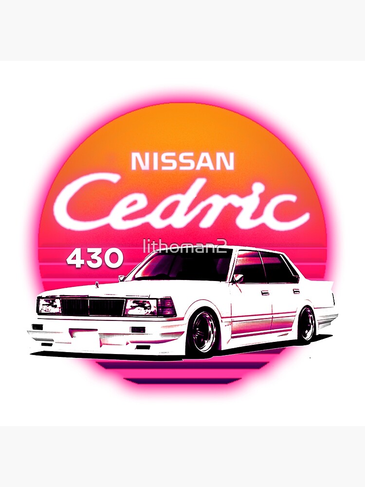 Nissan Cedric 430 Outrun Emblem | Poster