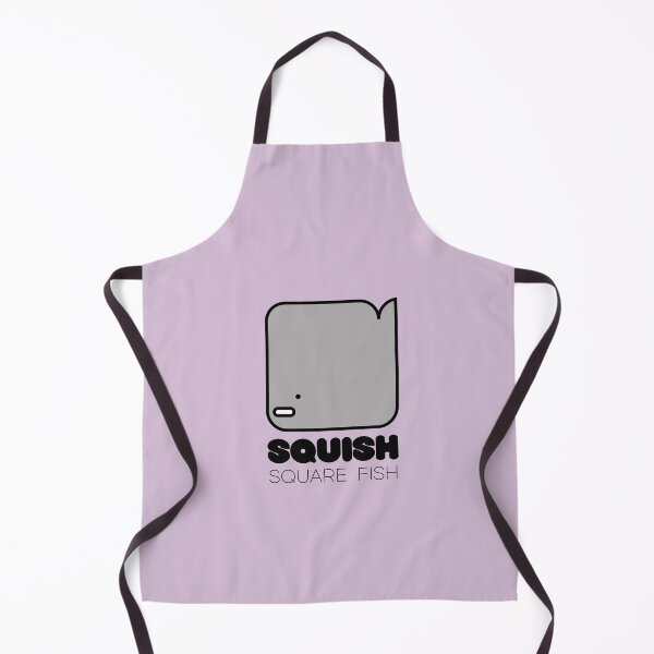 Item preview, Fish Squish Square Fish Powder Purple designed and sold by Quooki.