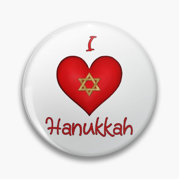 Artikelvorschau, iHeart Hanukkah entworfen und verkauft von SpiceTree.
