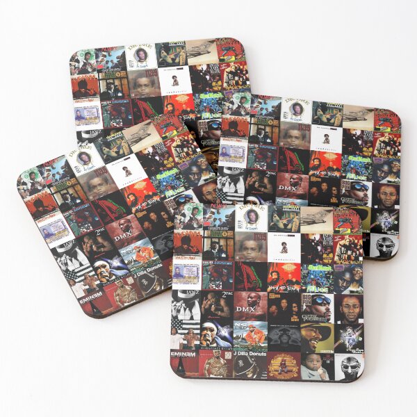 HIP HOP HISTORY Coasters (Set of 4)