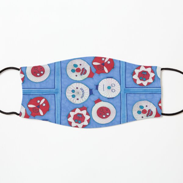 Retro Spirograph Odd Folk Kids Mask
