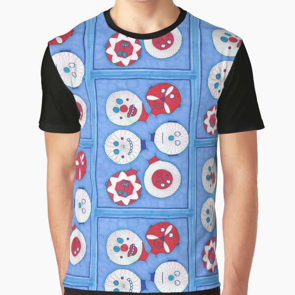 Retro Spirograph Odd Folk Graphic T-Shirt