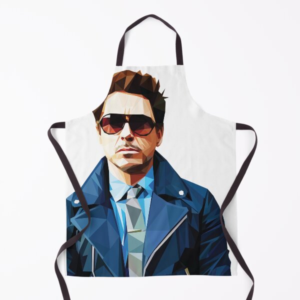 Item preview, Robert Downey Jr - Low Poly Vector designed and sold by khitkhat.