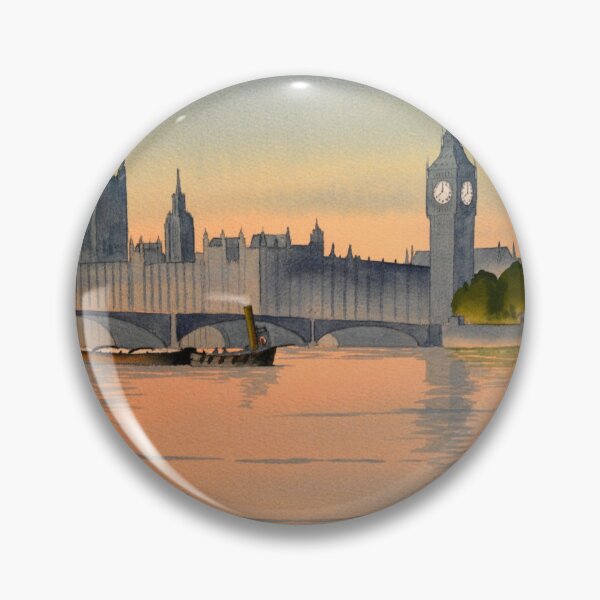 Item preview, River Thames London designed and sold by William Holkham.