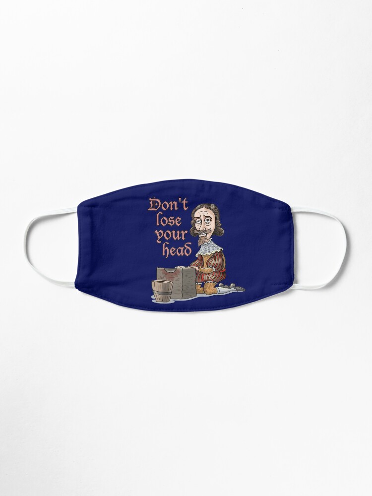 Alternate view of King Charles I Mask