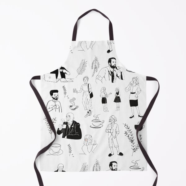 Item preview, Coffee and Tea Print  designed and sold by Coffee &  Fashion.