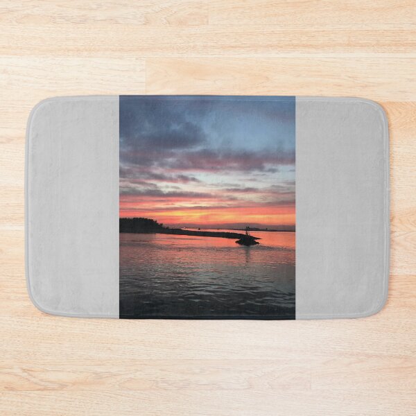 Item preview, Orange Sunset On The Water designed and sold by MaxMMasterson.