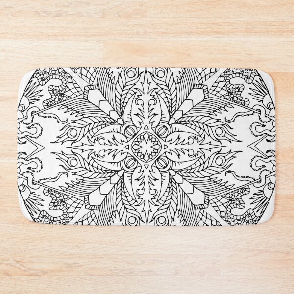 Item preview, Beastly Mandala designed and sold by Hellster.