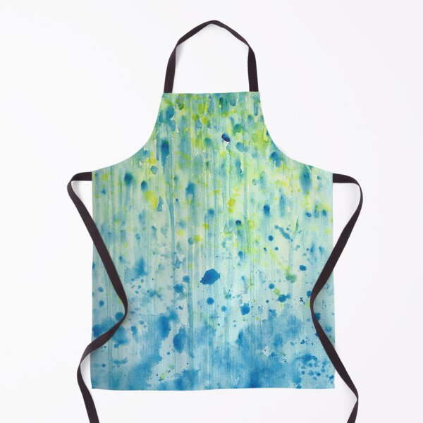 Item preview, Yellow and blue rain designed and sold by experimentons.