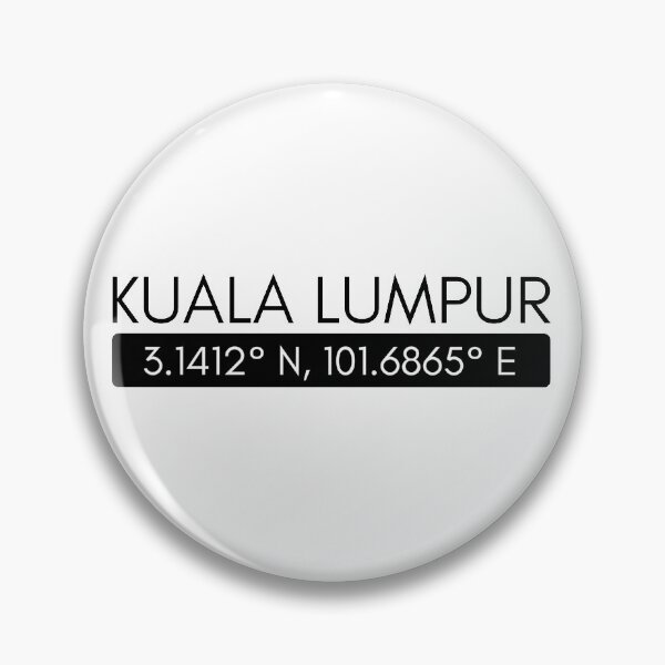 Item preview, Kuala Lumpur Coordinates designed and sold by Jajamon.