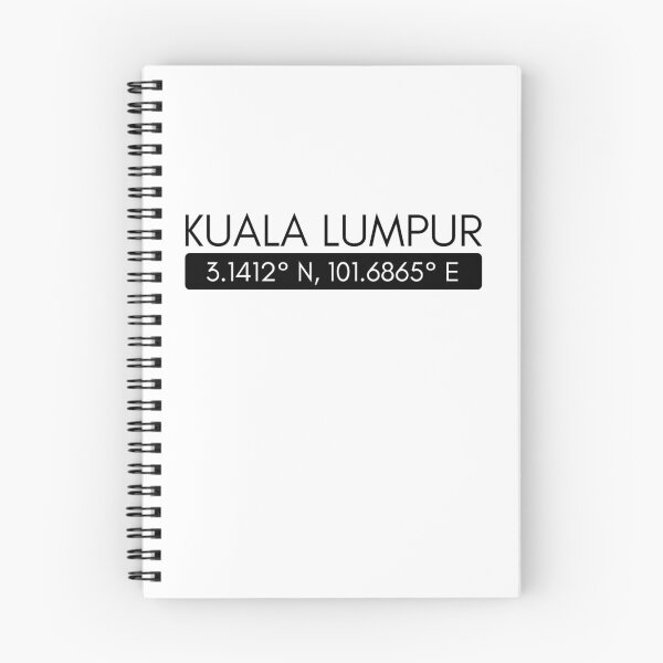 Item preview, Kuala Lumpur Coordinates designed and sold by Jajamon.