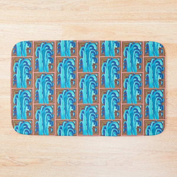 Item preview, Abstract Fountain with Rainbows designed and sold by JaySnellingArt.