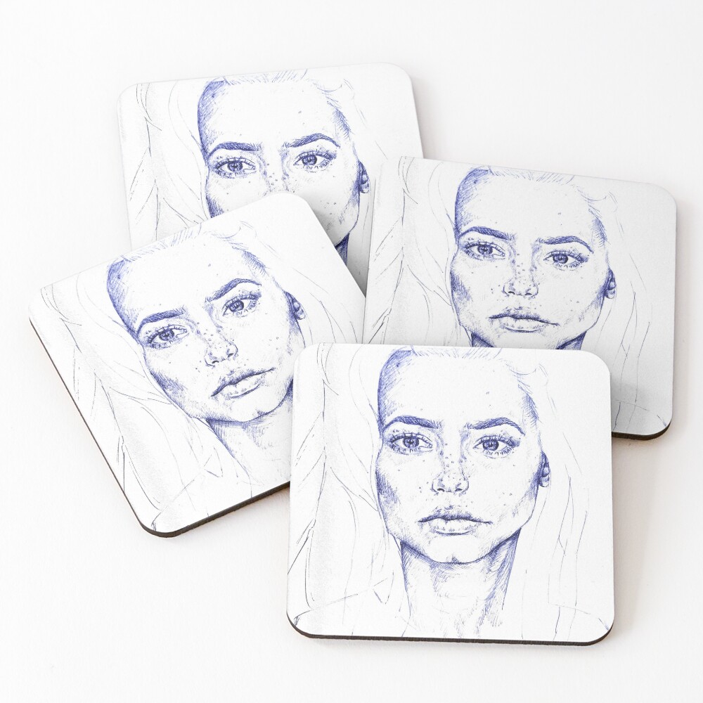 Item preview, Coasters (Set of 4) designed and sold by Celestedmorrow.