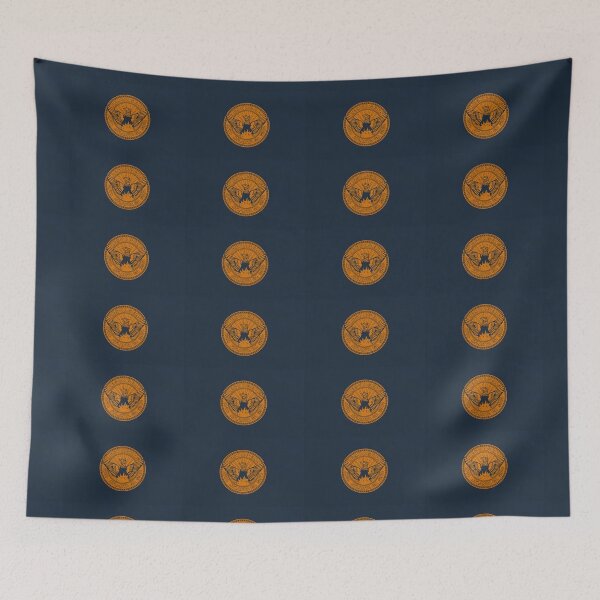 Item preview, Atlanta Georgia City Flag Alternate #1 designed and sold by FiveRedBats.