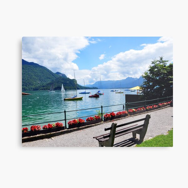 Lake Wolfgang, Austria Metal Print
