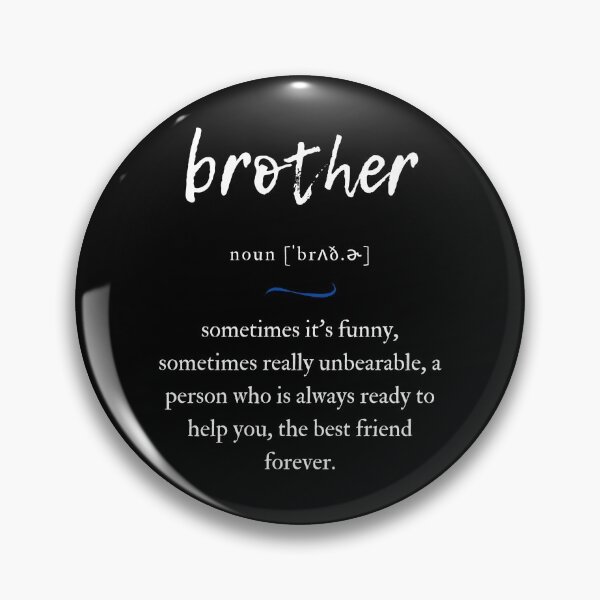 Item preview, Brother Definition | Dictionary Collection designed and sold by Designschmiede.