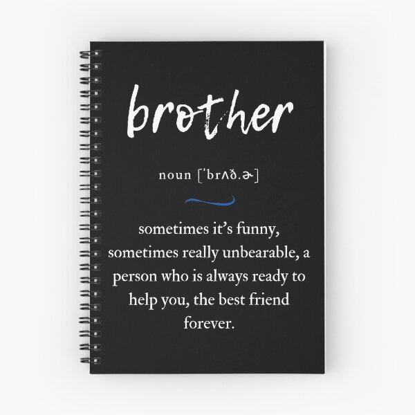 Item preview, Brother Definition | Dictionary Collection designed and sold by Designschmiede.