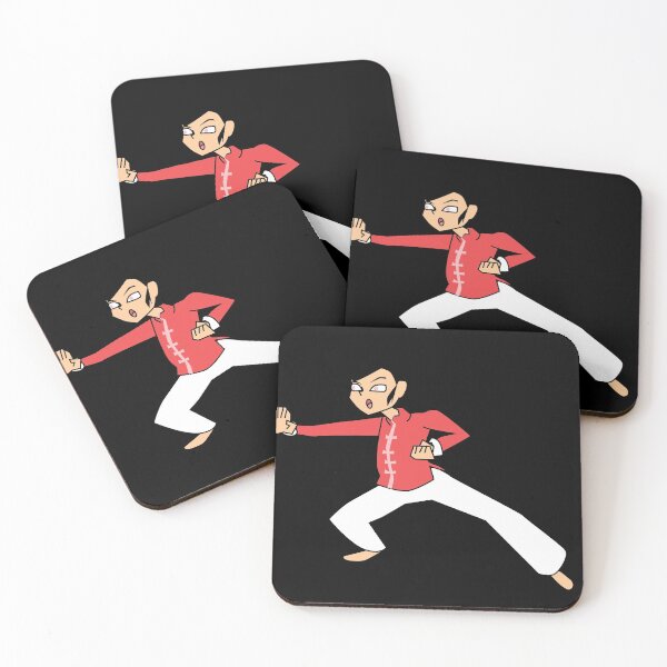 Item preview, A martial artist practicing his moves designed and sold by greengoodnich.