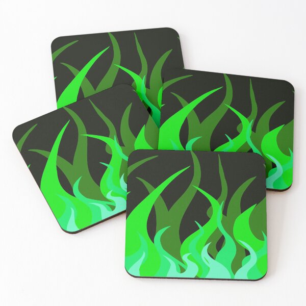 Item preview, Green Flames designed and sold by VazMasDesign.