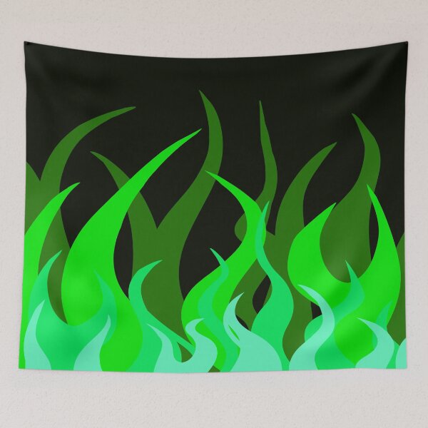 Item preview, Green Flames designed and sold by VazMasDesign.