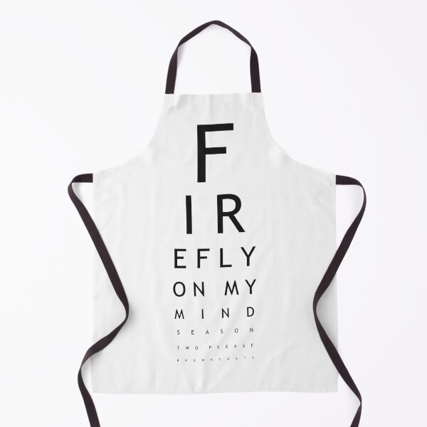 Item preview, Serenity Eye Chart designed and sold by squarebubble.