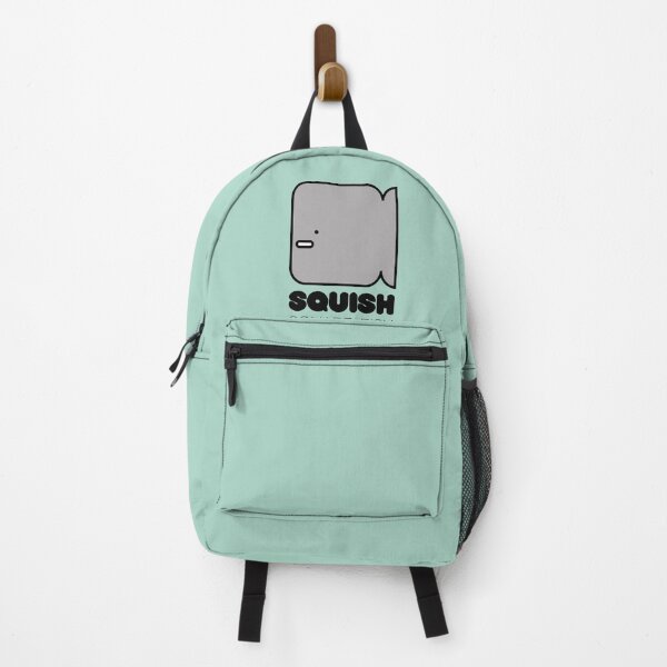 Item preview, Fish Squish Square Fish Pastel Sea Green designed and sold by Quooki.