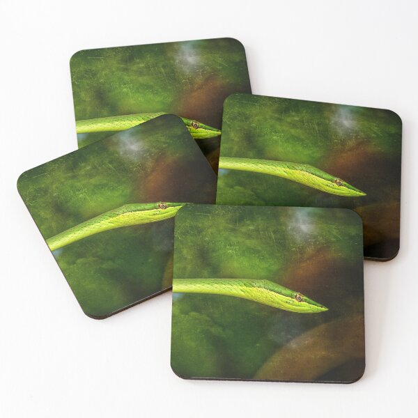 Item preview, Snake culebra verde with texture designed and sold by Nicole Bleck.
