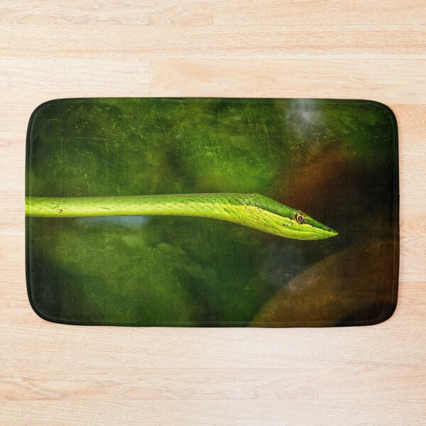 Item preview, Snake culebra verde with texture designed and sold by Nicole Bleck.