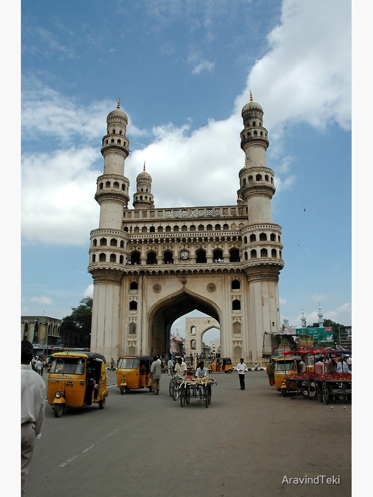 Download wallpaper watch, India, mosque, Hyderabad, Charminar, section city  in resolution 1280x720