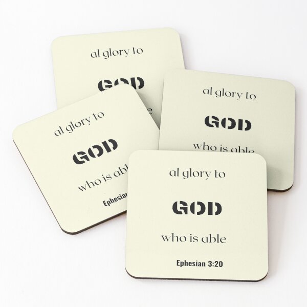 Item preview, Al glory to God who is able designed and sold by Benedrawings.