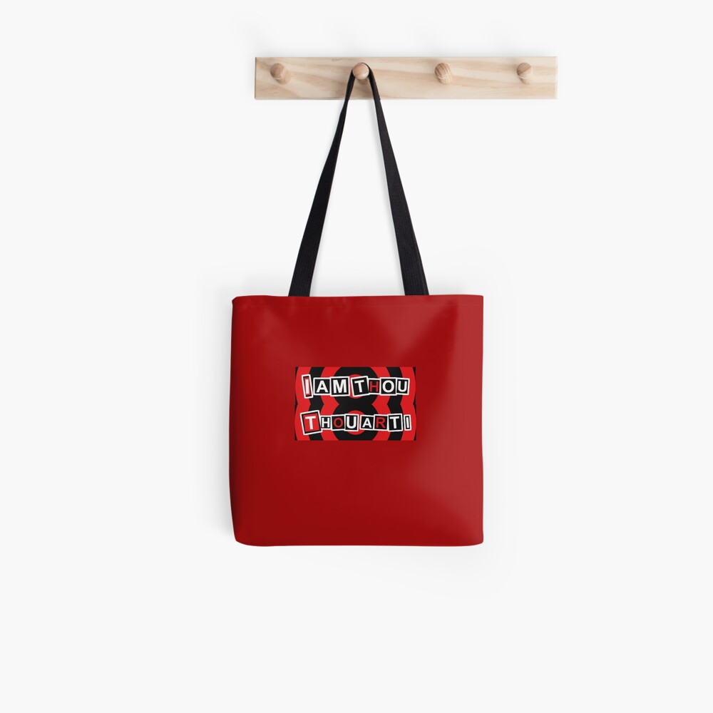 I Am Thou Thou Art I Tote Bag By Alessandro3ds Redbubble