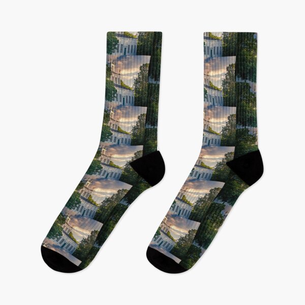 Item preview, Sharon Temple In Evening Light designed and sold by Robert Alsop.