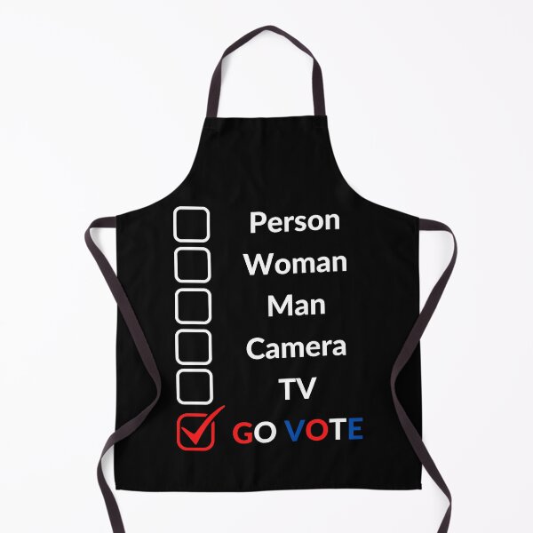 Item preview, Person Woman Man Camera TV Go Vote designed and sold by GrlDad.