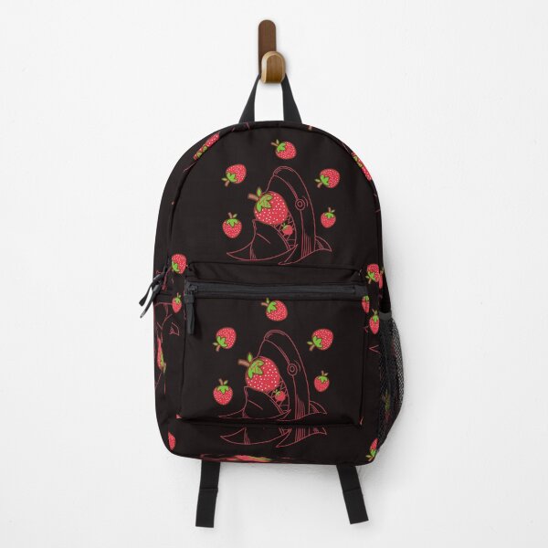 Item preview, Strawberry Shark Sticker designed and sold by garhoud.